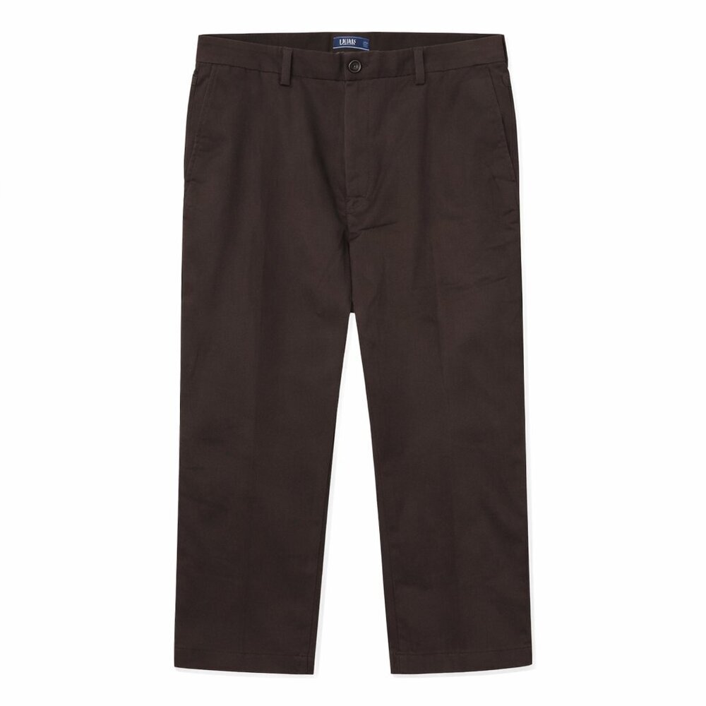NWT IZOD Men’s American Chino Flat Front No Iron Straight Cotton Pants Waist 36